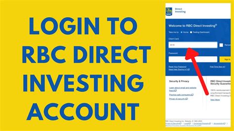 rbc investments|rbc direct investing sign in.